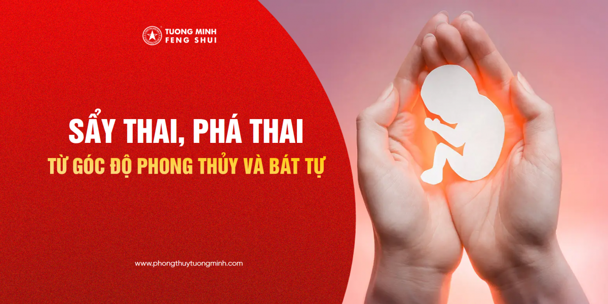 Sẩy Thai, Phá Thai Từ Góc Độ Phong Thủy và Bát Tự