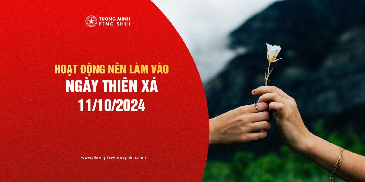 Các Hoạt Động Nên Làm Vào Ngày Thiên Xá 11/10/2024