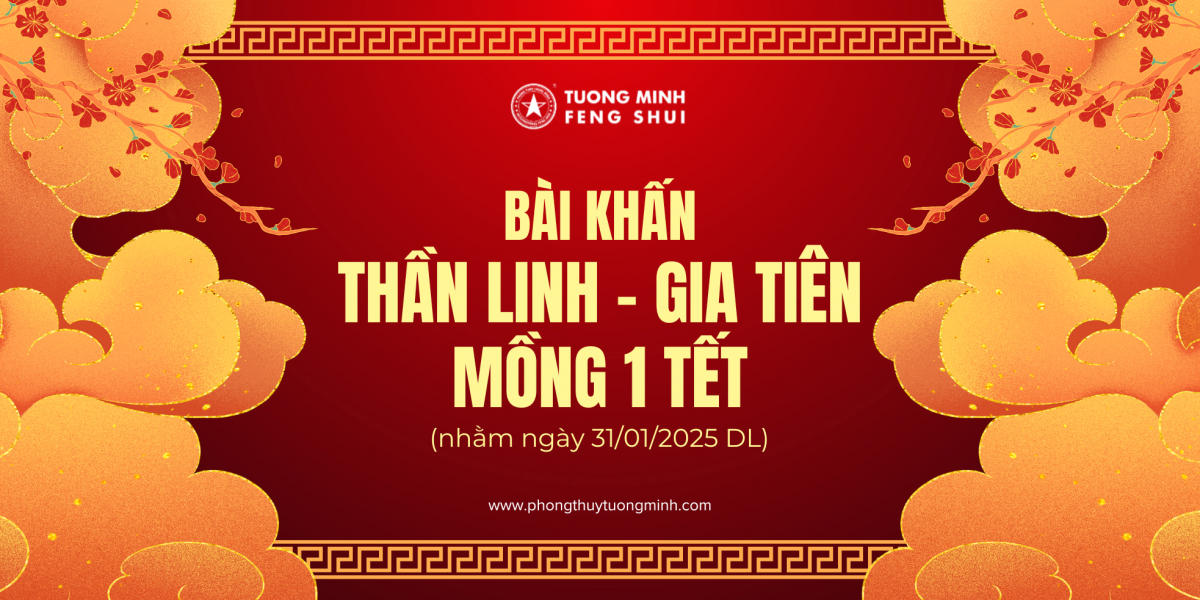 Bài khấn Thần Linh & Gia Tiên ngày mùng 1 Tết (Ngày 29/01/2025 DL)