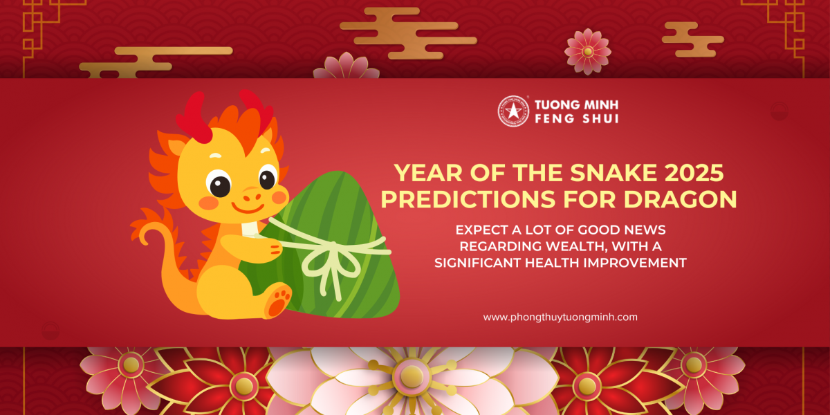 Year of the Snake 2025 predictions for Dragon: Expect a lot of good news regarding wealth, with a significant health improvement.