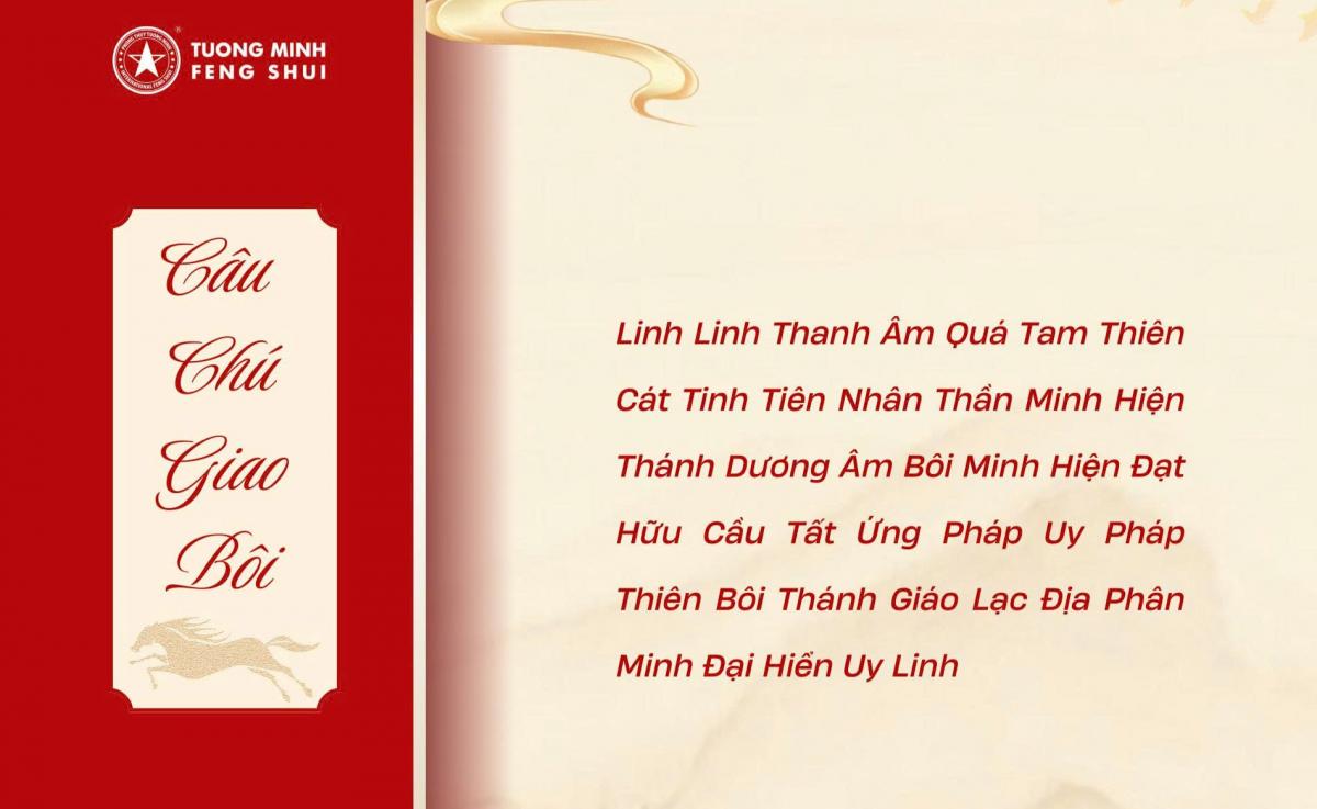 Hướng dẫn xin giao bôi đúng cách khi hỏi Thần Linh và Gia Tiên