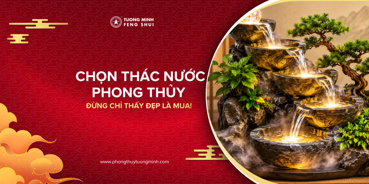 Chọn Thác Nước Phong Thủy – Đừng Chỉ Thấy Đẹp Là Mua! Chọn Thác Nước Phong Thủy – Đừng Chỉ Thấy Đẹp Là Mua!