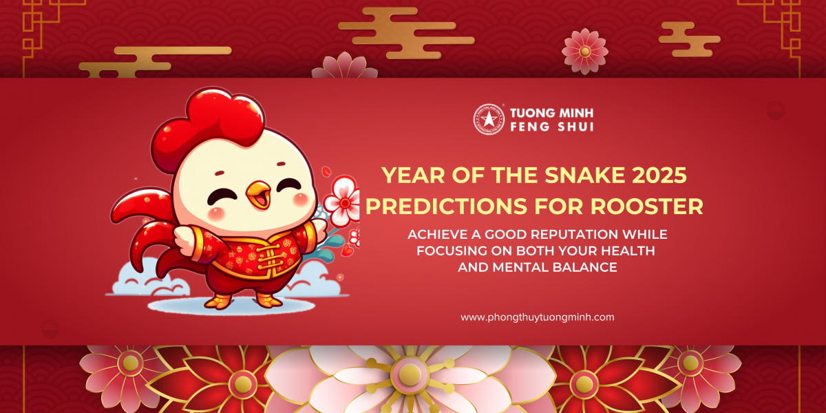 Year of the Snake 2025 predictions for  Rooster: Achieve a good reputation while focusing on both your health and mental balance.